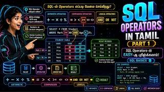 SQL Operators in Tamil | Part 1 | Comparison & Logical Operators Explained 🔥 | Keepgon