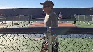 Pickleball Tournament Game 1 on 11-3-2025