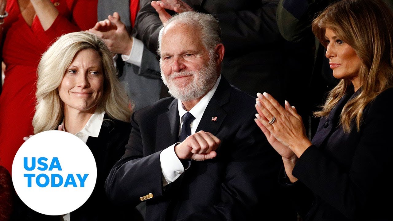 SOTU surprise moment: Rush Limbaugh presented with Medal of Freedom by first lady | USA TODAY