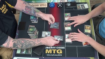 FNM 07-26-19 Round 3 Bant Scapeshift vs Naya Feather