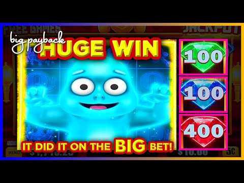 1ST SPIN BONUS! HIGH LIMIT Spooky Link Ghost Slots → HUGE WIN! #ad