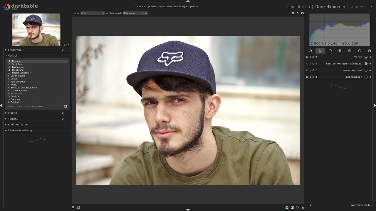 darktable vs gimp