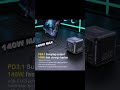 Ubigbuy 420W GaN Charger PPS PD3.1 140W USB Type C Charger Digital Display Fast Charging Station