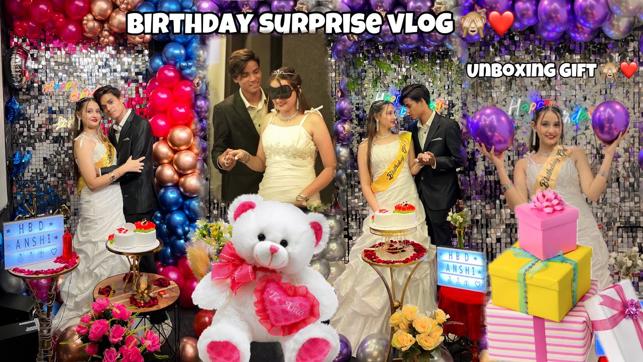 Anshi ke birthday par usko diya unexpected surprise 🎁😱|| Shahrukh Love