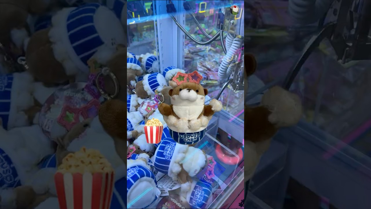 Popcorn Usouso-chan Part 1 - Claw machine tutorial🍿