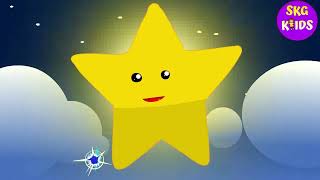 Twinkle Twinkle Little Star | Nursery Rhymes & Kids Songs | Kids Poems #kidsvideo #kids