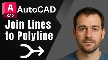 AutoCAD: How to Connect Unclosed Lines into a Polyline (2025 Tutorial)