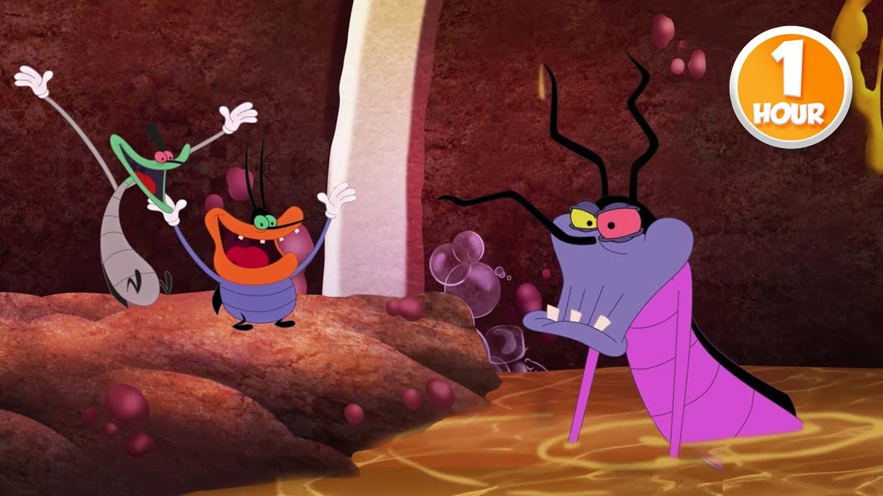 Sewer Adventure | OGGY TV | 1 Hour Compilation | New Episodes in HD