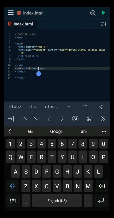 How to use subscript in Html #shorts #html #python #programming #beats ...