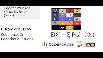 Probability and Expected values for CP | Basics | For beginners