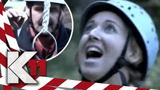 Without a safety device: "HELP, HE'S FALLING TO HIS DEATH!" | 1/2 | K11 - The New Cases | Sat.1 screenshot 1