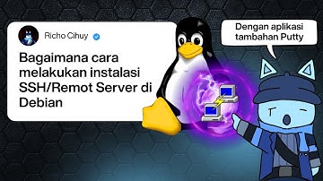 Tutorial istalasi, konfigurasi, dan pengujian SSH (Remot Server) di debian 12  ˙𐃷˙ #2
