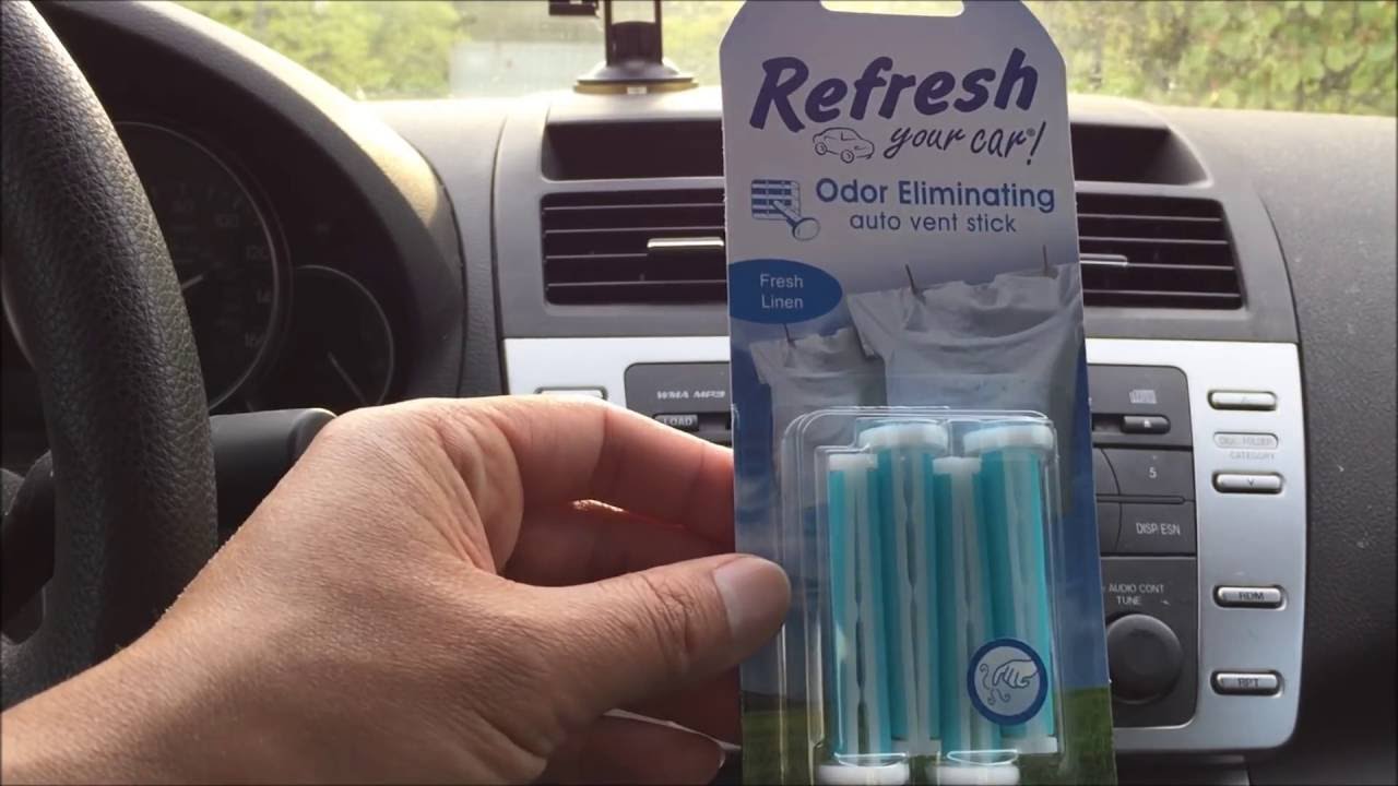 Refresh Your Car! Fresh Linen Auto Vent Stick Review 