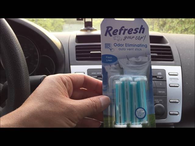 Refresh Your Car! Fresh Linen Auto Vent Stick Review 