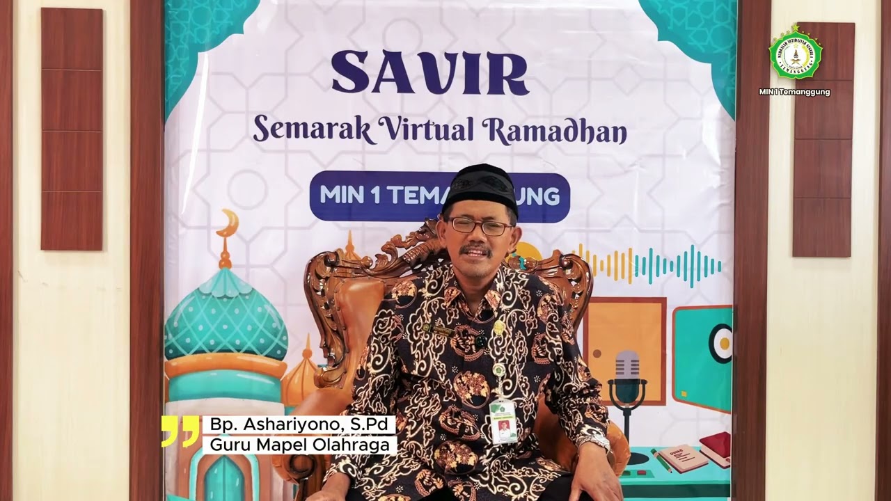 SAVIR RAMADHAN DAY 15 - Bp. Ashariyono, S.Pd.