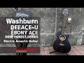 Washburn DFEACE-U Deep Forest Ebony ACE【商品紹介】エレアコ《店頭在庫有》#Washburn #ワッシュバーン #ボブ楽器店 #鹿嶋市 #guitar