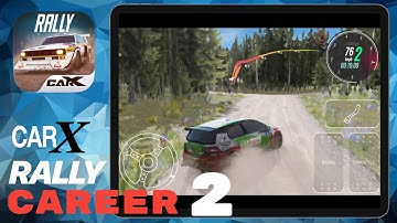 CarX Rally career walkthrough part 2 | Amateur Front-Wheel Drive | (iOS, Android)