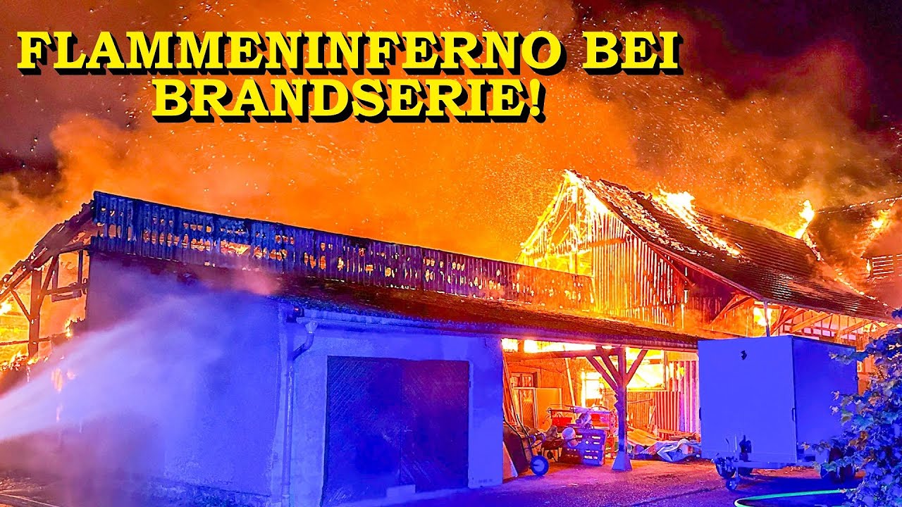 +++ FLAMMENINFERNO ZERSTÖRT LANDWIRTSCHAFT +++ FEUERTEUFEL TREIBT SEIN UNWESEN | FEUERWEHR | KEHL