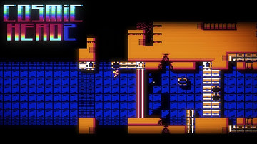 Cosmic Hero 2: Prologue - Atari XL/XE Puzzle Game Speed Run | Solution