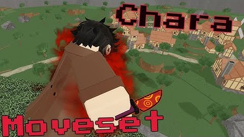 Chara Moveset | Jujutsu Shenanigans (Skill Builder)