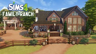 Family Ranch | 4 bedroom, 3 bath | Sims 4 Build Stop Motion | NoCC | Mackenzies story 13