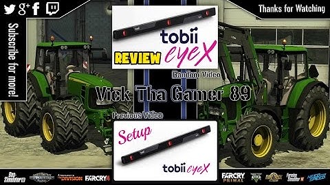 Tobii EyeX - Eye Tracking Controller- Unboxing  [Sponsored by] The Giveaway Spot
