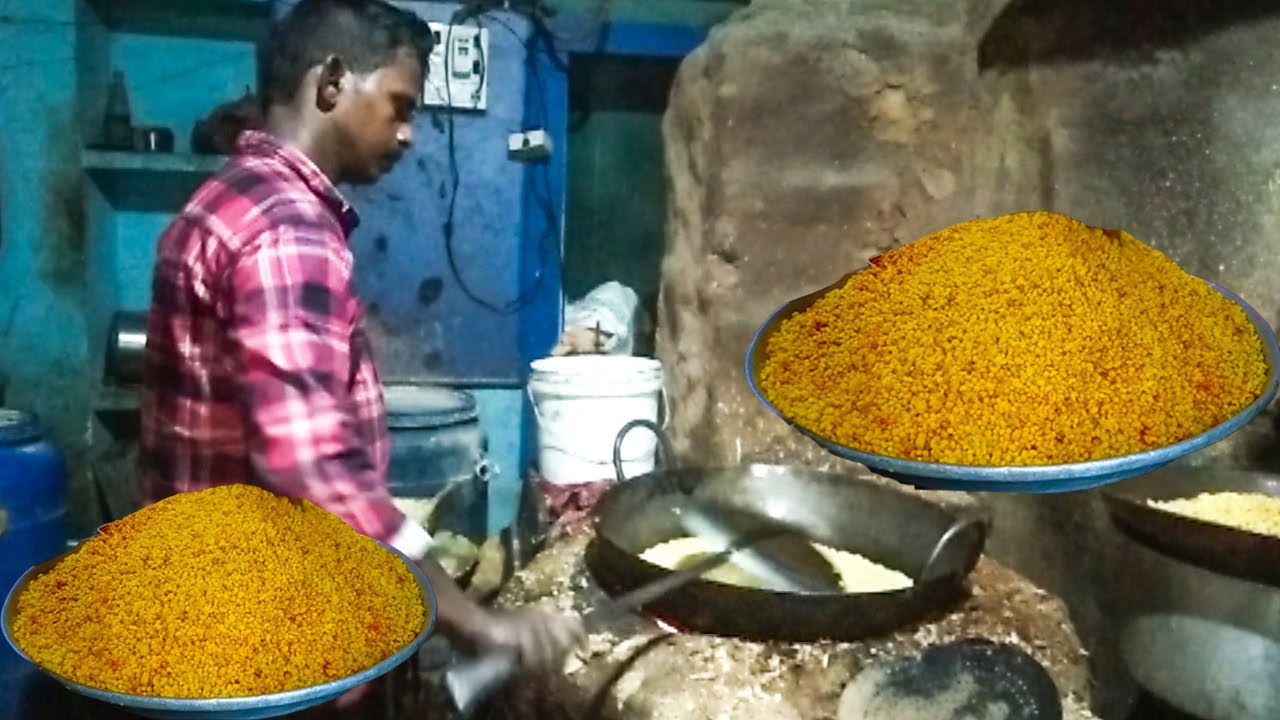 Crunchy Boondhi Recipe Making Bakery Style | #Streetfood | KikTV Network