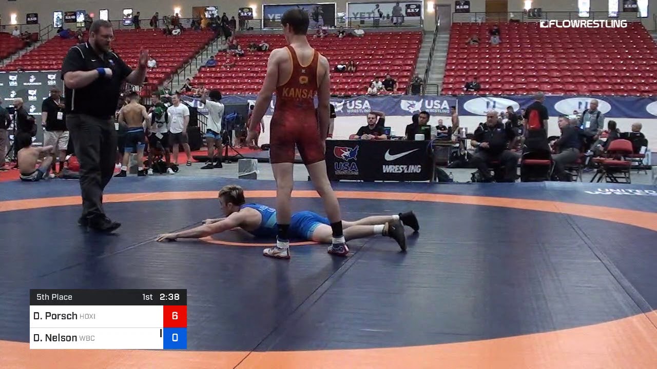 67 Kg 5th Place Dayton Porsch Hoxie Vs Duncan Nelson Williams Baptist University
