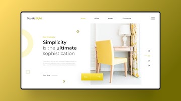Make Latest Website Design In UI Designing Tool Adobe XD | Website UI Design In Adobe XD