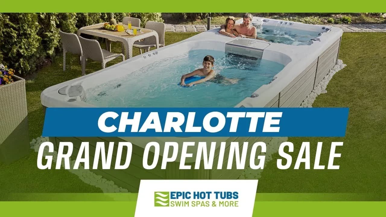 North Charlotte Hot Tub Store Grand Opening + Memorial Day Sale