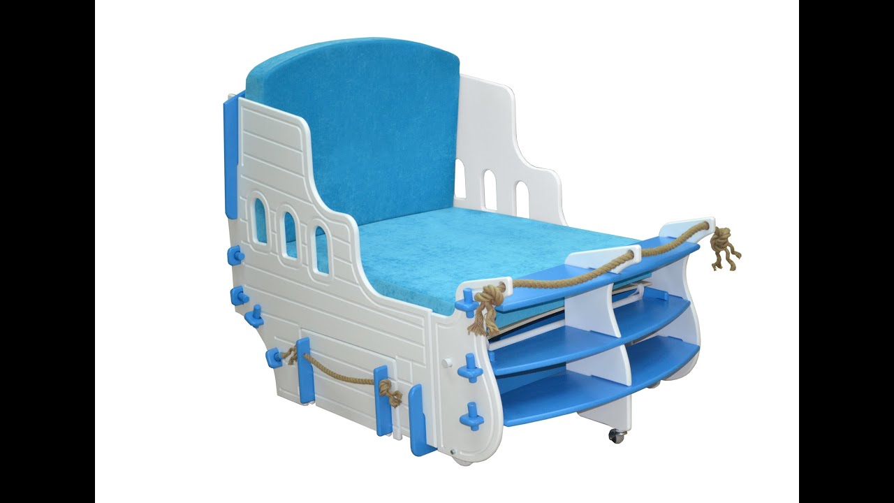 Сборка детских деревянных кроваток - YouTube