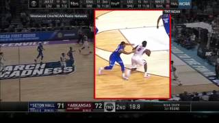 Controversial foul dooms Seton Hall
