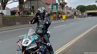 Michael Dunlop, visor disaster at TT 2024