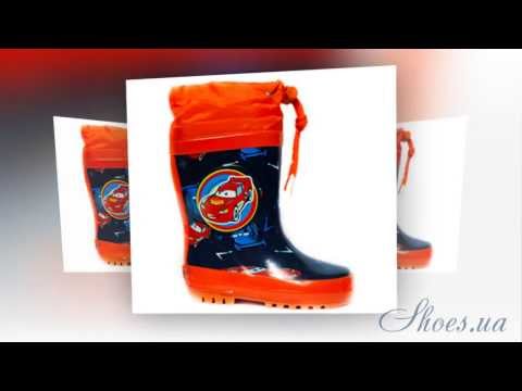 Детские резиновые сапоги Шалунишка