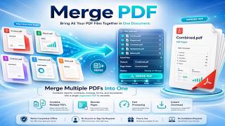 Merge PDF — Combine PDF Files Into One (Free Online Tool)