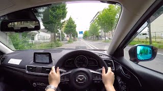 【Test Drive】2016 New MAZDA Axela Sport 15XD PROACTIVE [MAZDASPEED] 2WD - POV City Drive