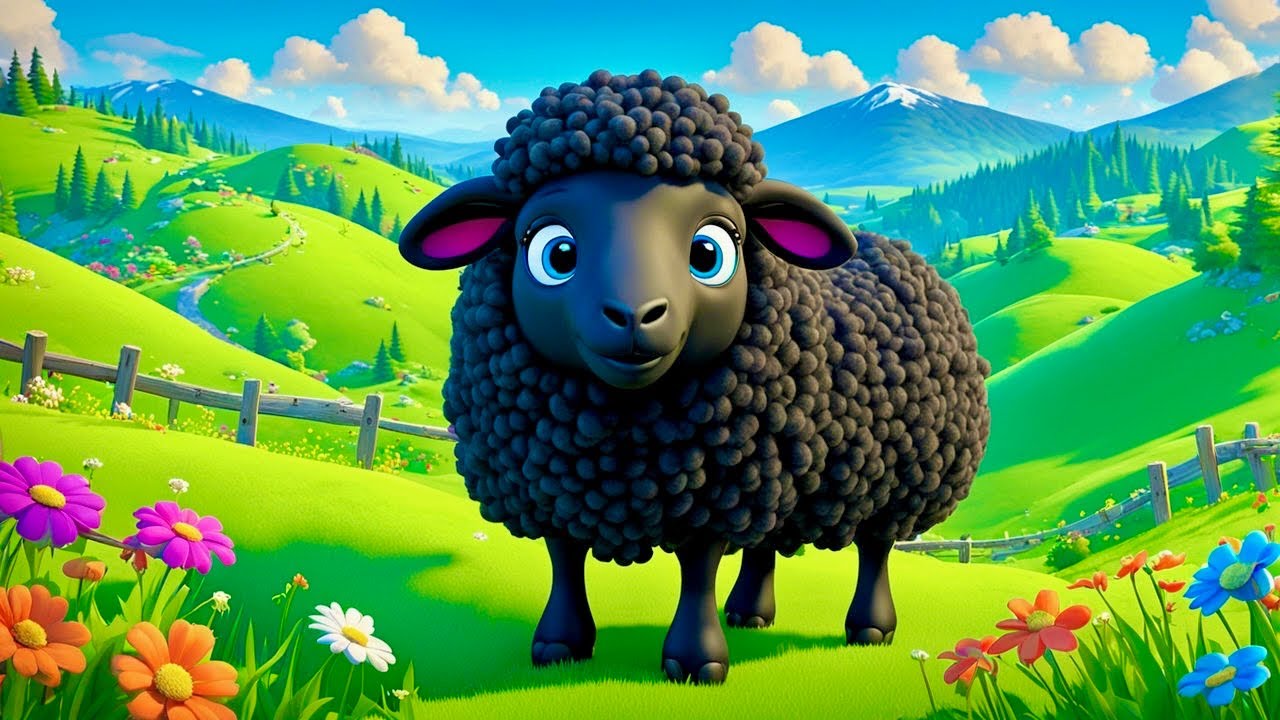 Baa Baa Black Sheep | Classic Nursery Rhyme & Lyrics for Kids | Fun