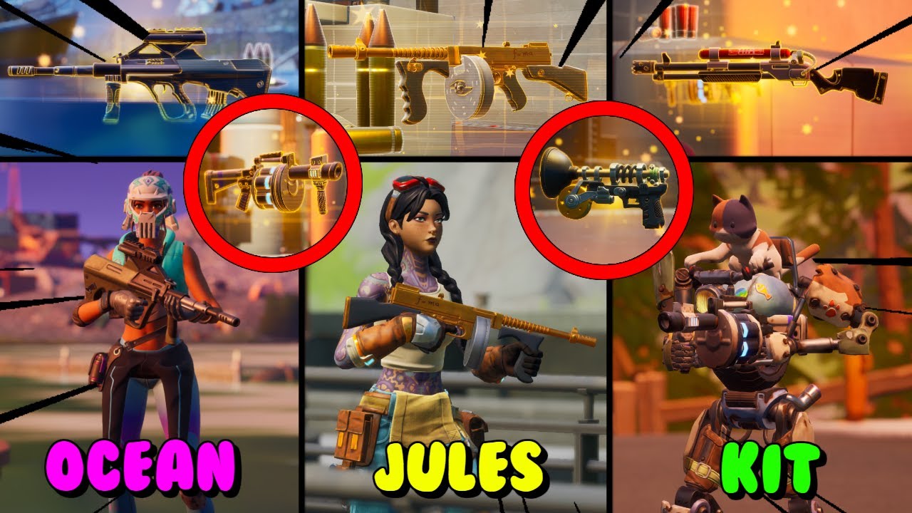 All Bosses, Mythic Weapons & Vault Locations Guide - Fortnite Chapter 2 Season 3