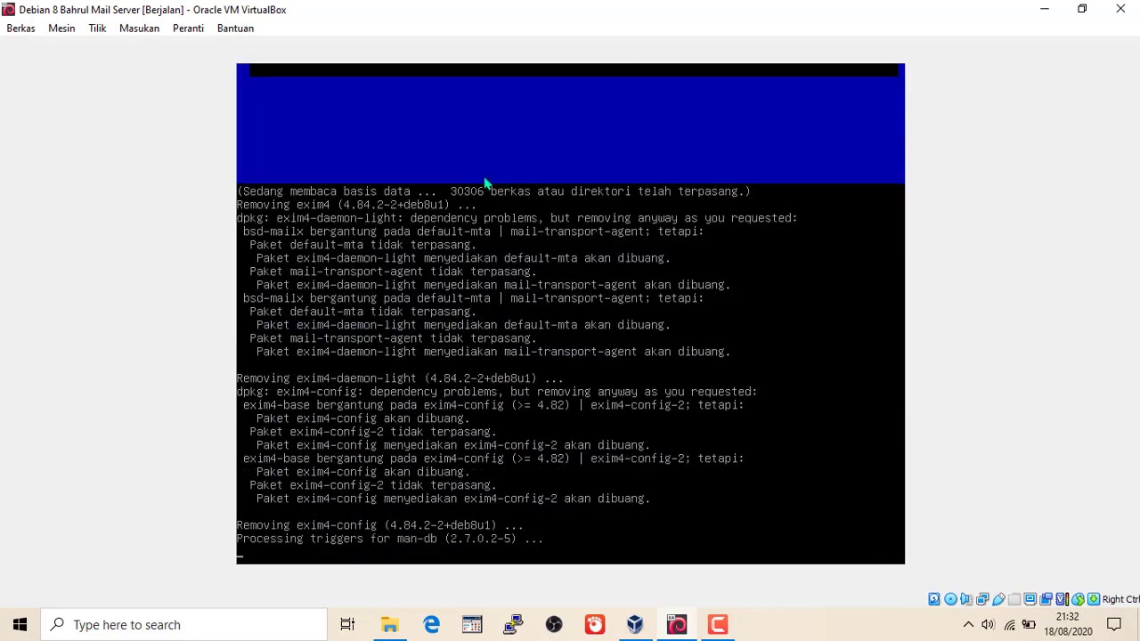 Proses Instalasi dan Konfigurasi Mail Server Pada Linux Debian 8 - YouTube