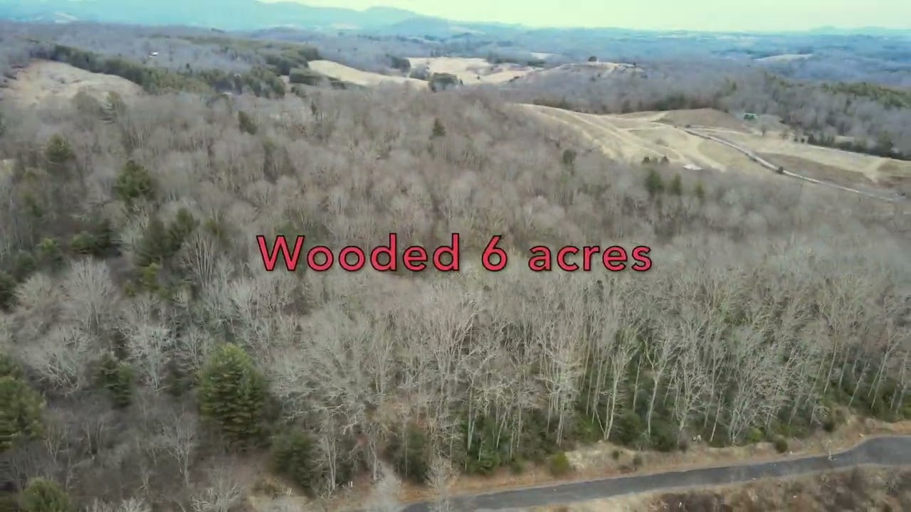 6 Acres of NC Mountain Land with Power and Active Creek