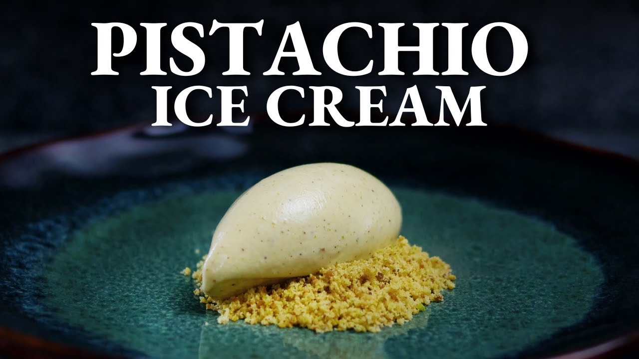 Fine Dining Pistachio Ice Cream You Can Make at Home