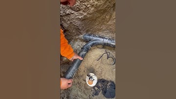 How to glue ABS pipe