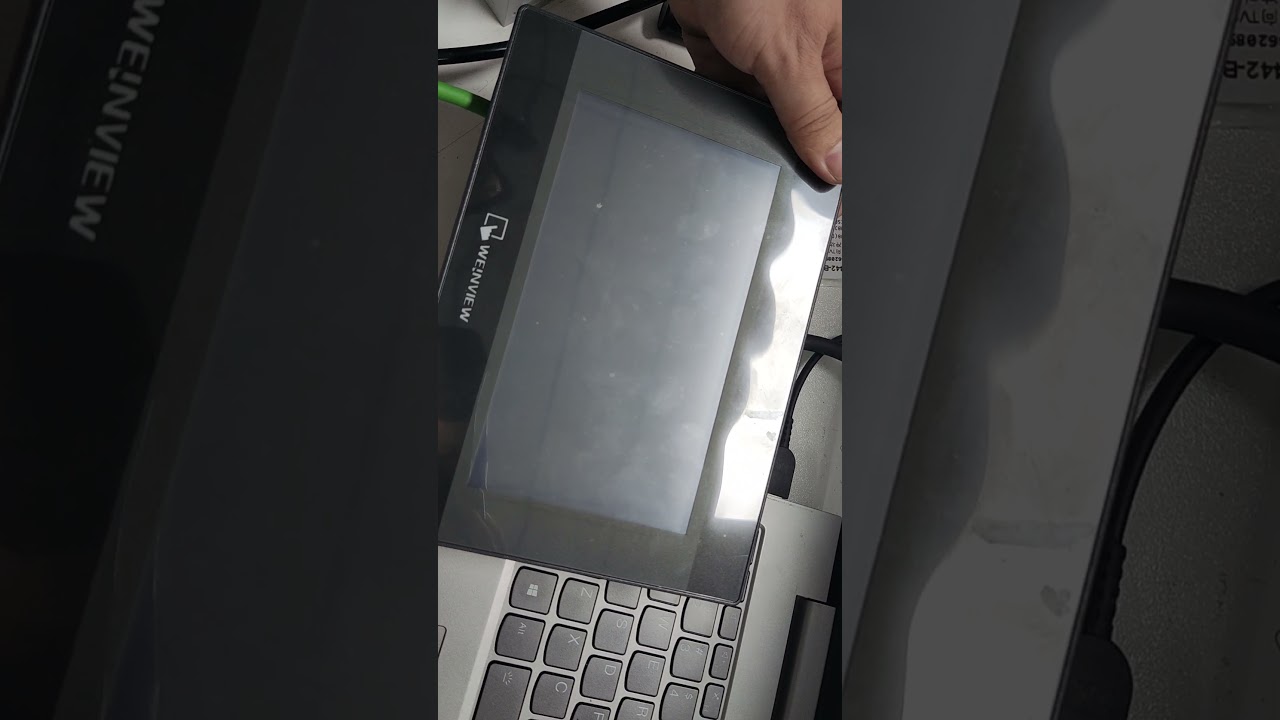 Modify HMI restrictions via USB connection - Laser marking machine 07.24