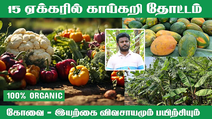 15ஏக்கரில் இயற்கை விவசாயமும் பயற்சியும் | Kappiyam Organic Farm | Multi Layer Organic Farming #farm