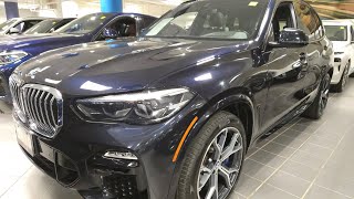 2019 BMW X5 in Carbon Black Metallic with M-Sport Package