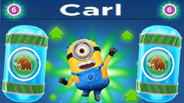 Despicable Me Minion Rush Carl Level Up Costume gameplay walkthrough ios / android