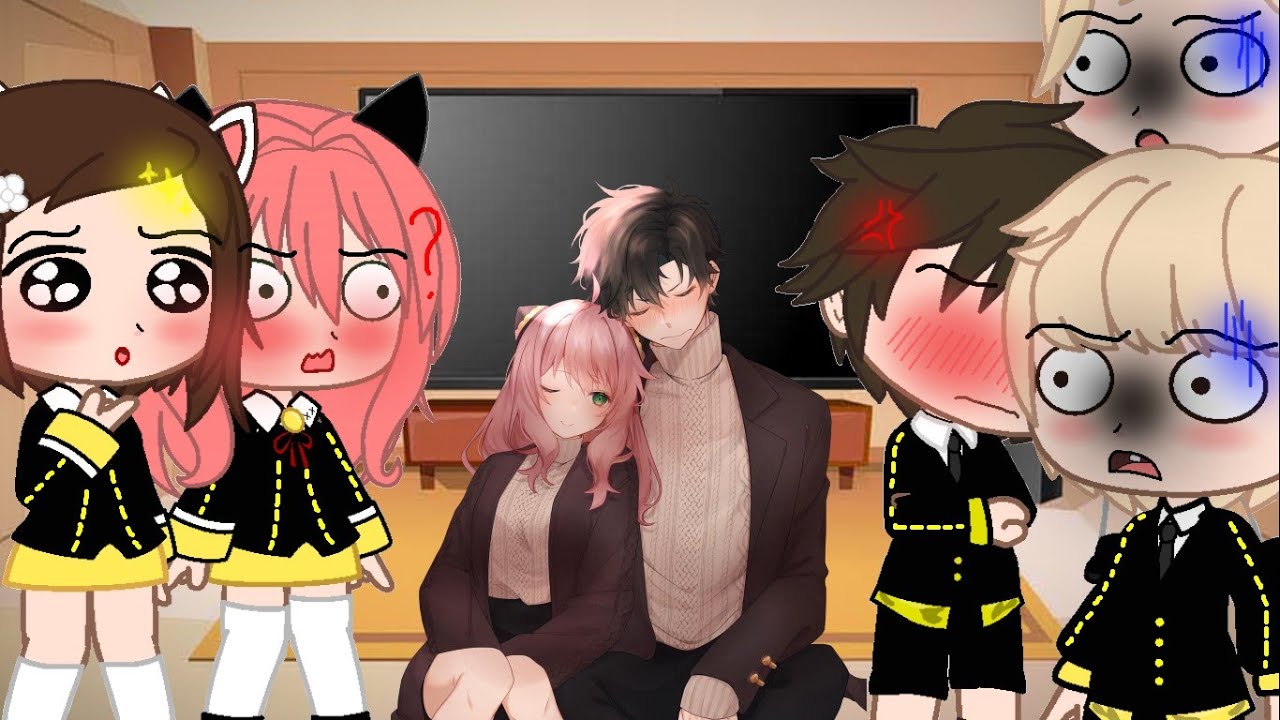 /🥜💝 Reaccionando al DamiAnya 💝🥜 / Anya x Damian / Gacha Club / ( Leer descri...) /