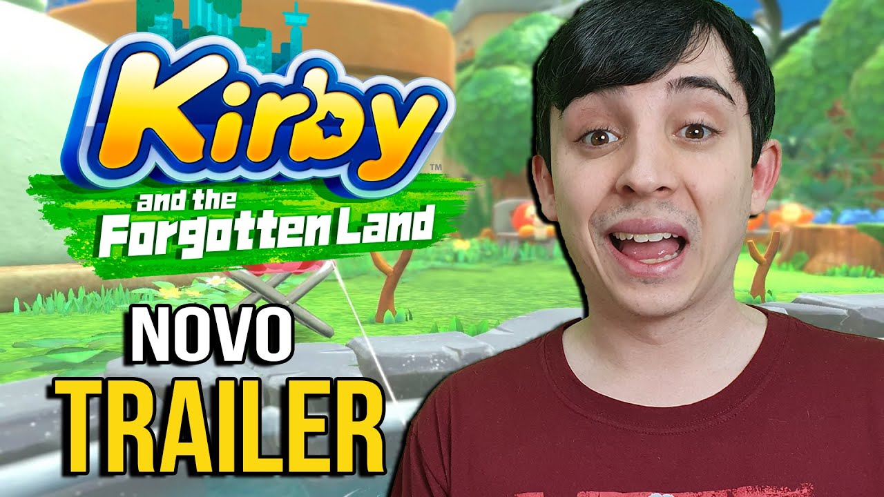 O NOVO KIRBY VAI SER ÉPICO! - Kirby Forgotten Land Trailer