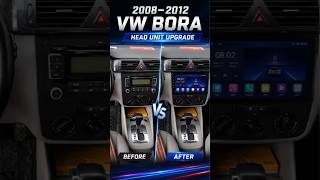 Volkswagen Bora 2008-2012 Head unit removal & installation. #audio #automobile #carplay