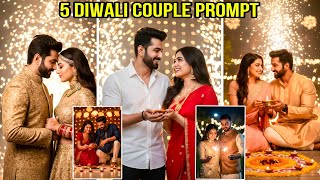 Diwali Couple Ai Photo Editing Prompt | Instagram Trending Ai Photo Editing Prompts | Gemini Editing screenshot 5